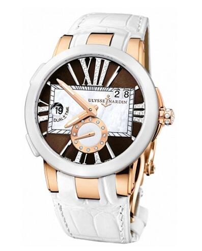 Review Fake Ulysse Nardin Dual Time 246-10 / 30-05 women's watches - Click Image to Close